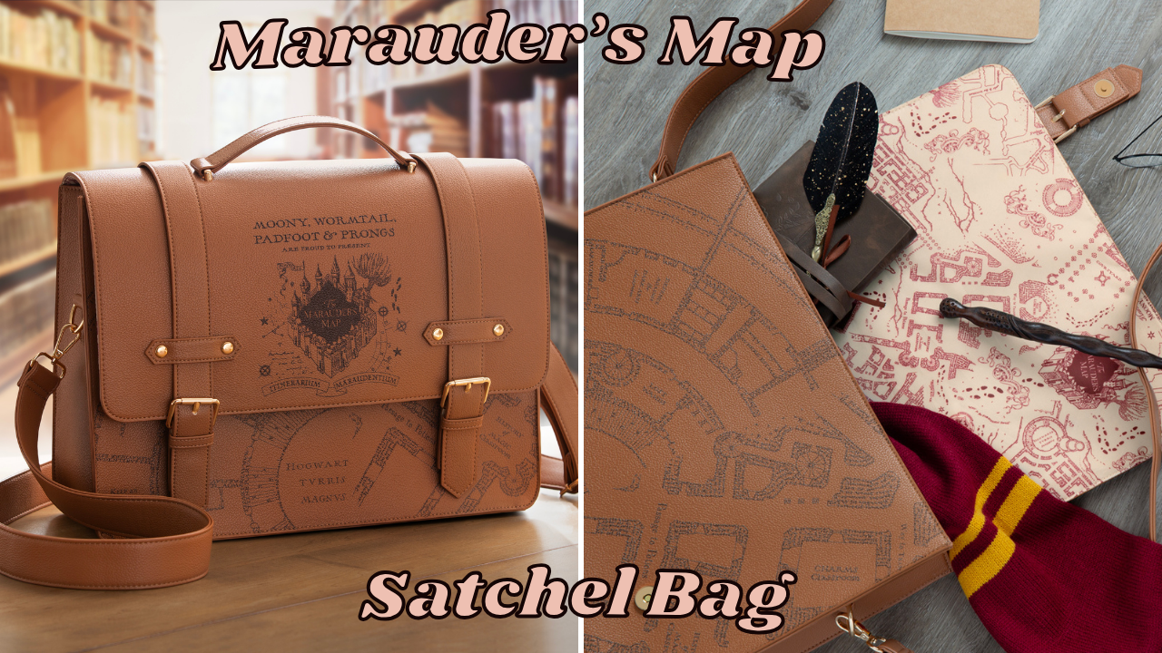 Amazon.com: Harry Potter Marauder's Map Crossbody Bag & Purse for